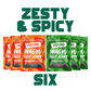 Zesty & Spicy Six